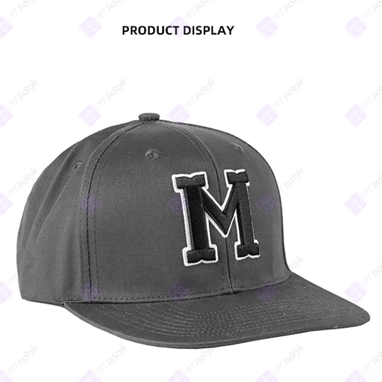 Minions Cap (M letter) Grey