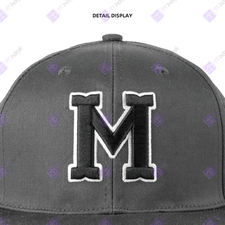 Minions Cap (M letter) Grey