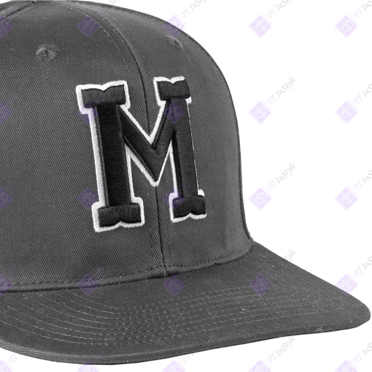 Minions Cap (M letter) Grey