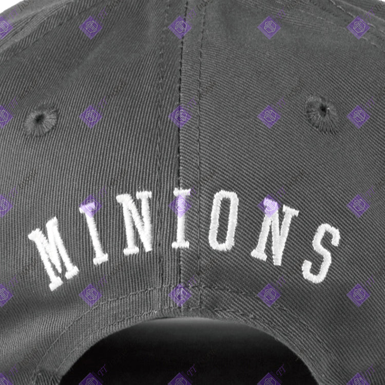 Minions Cap (M letter) Grey