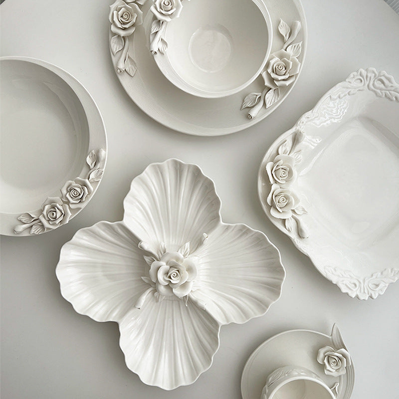 Porcelain - Handy Craft & Sculpture Eurasian Floral Kitchen, Dining ware, tea, light food
