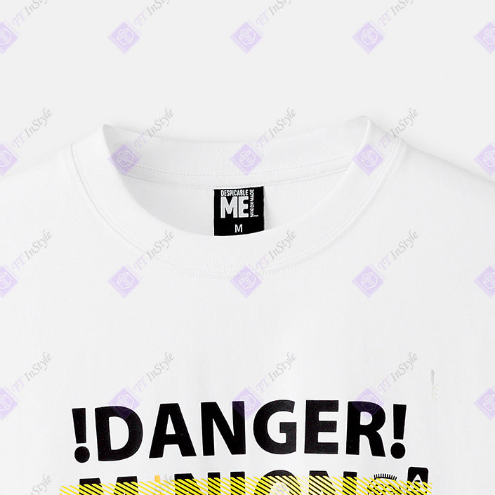 Minions T-shirt Calligraphy (Danger)