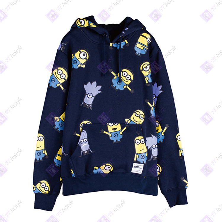 Minions Hoodies Family characters (navy blue)