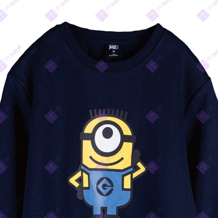 Minions Hoodies single character (navy blue)