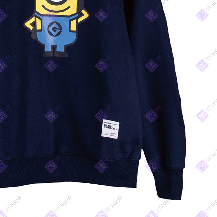 Minions Hoodies single character (navy blue)