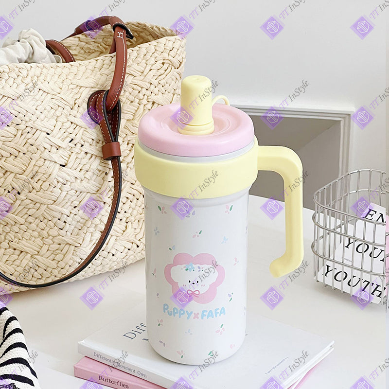Water Bottle - Arty Tumbler (Macaroon color collection, Stainless)
