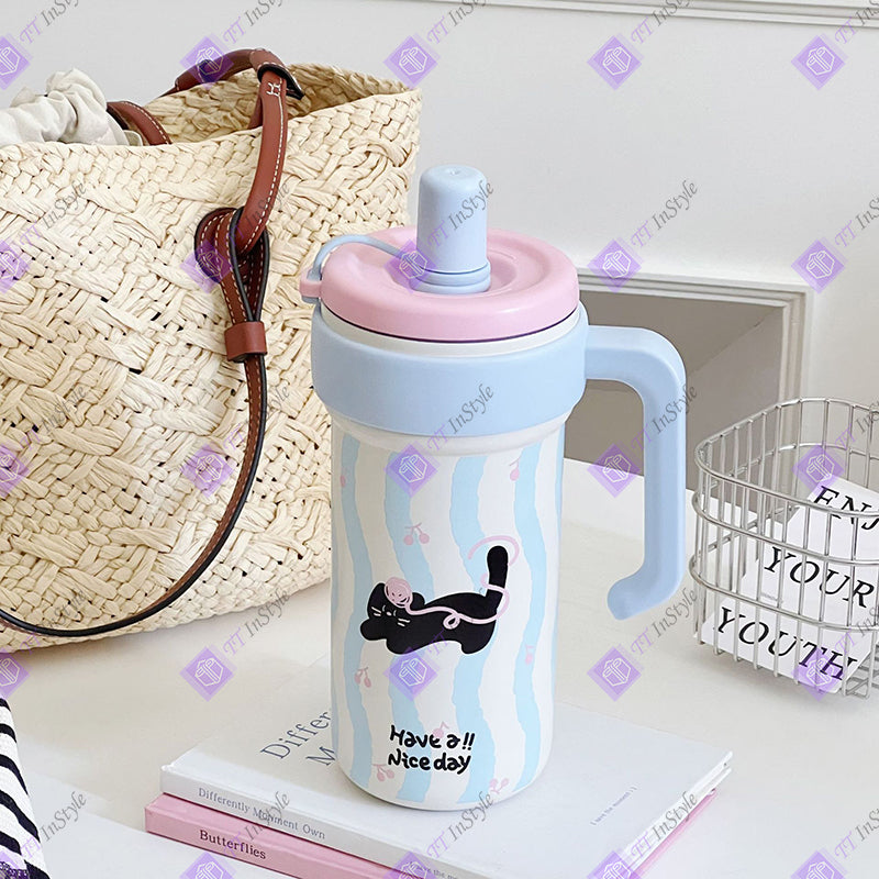 Water Bottle - Arty Tumbler (Macaroon color collection, Stainless)