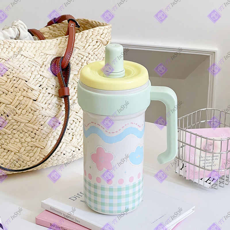 Water Bottle - Arty Tumbler (Macaroon color collection, Stainless)