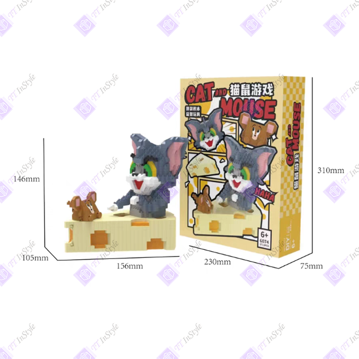 Toy Building Block - Cartoon (Tom & Jerry)