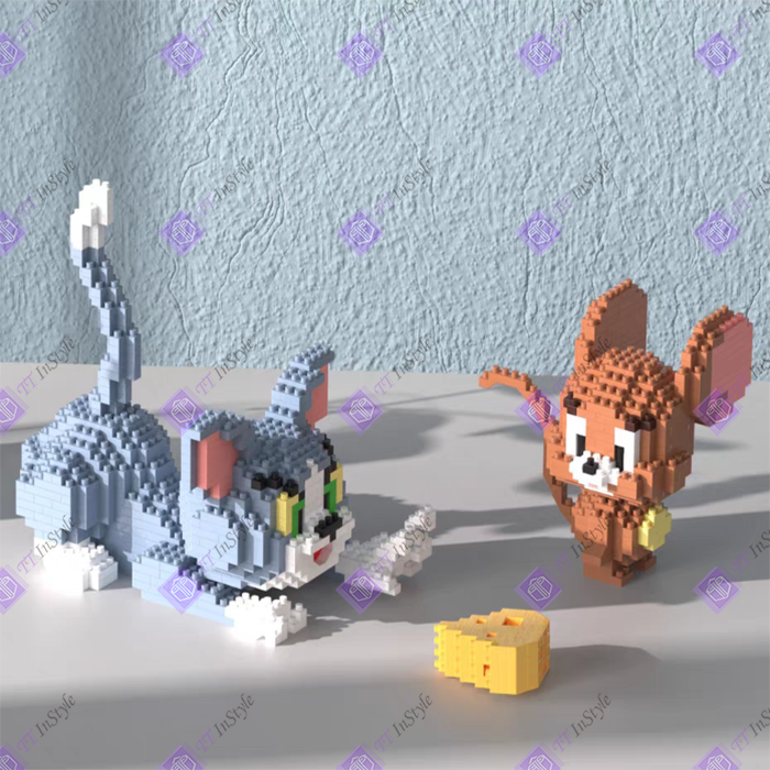 Toy Building Block - Cartoon (Tom & Jerry)