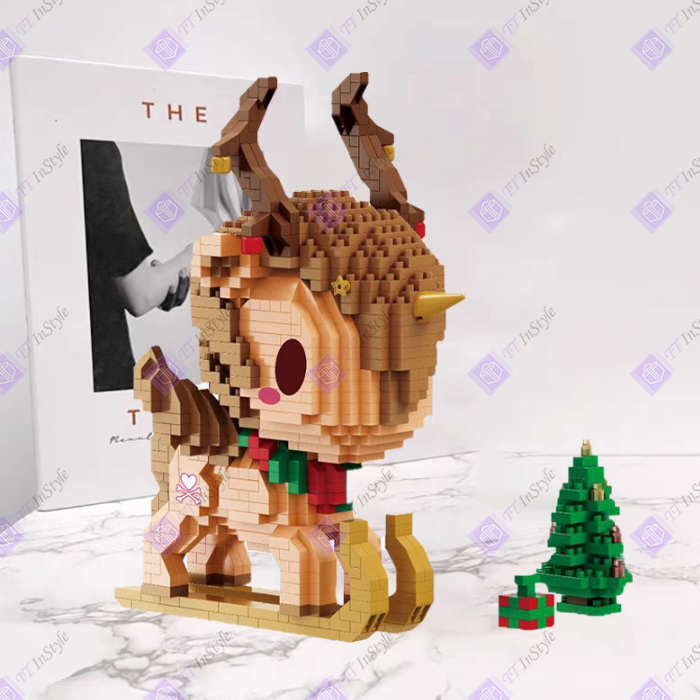 Toy Building Block - Christmas (Unicorn, Rein Deer)
