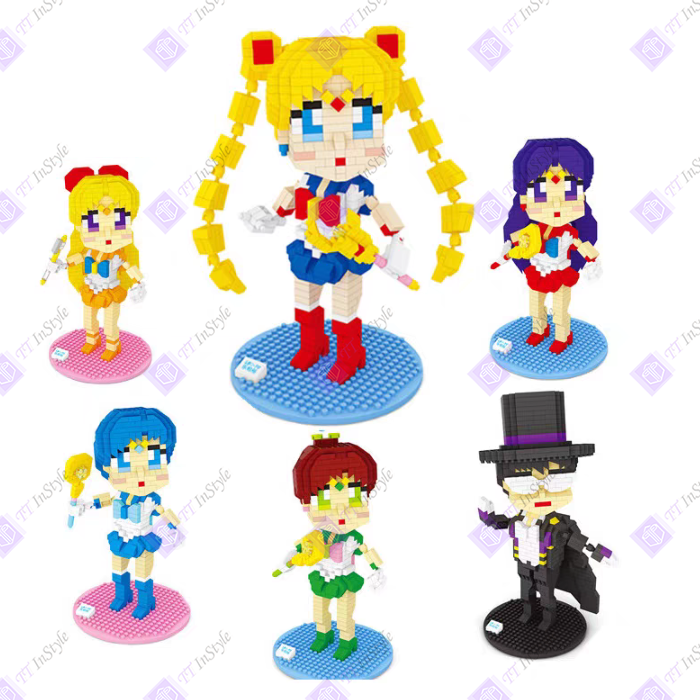 Toy Building Block - Cartoon (Sailor Moon)