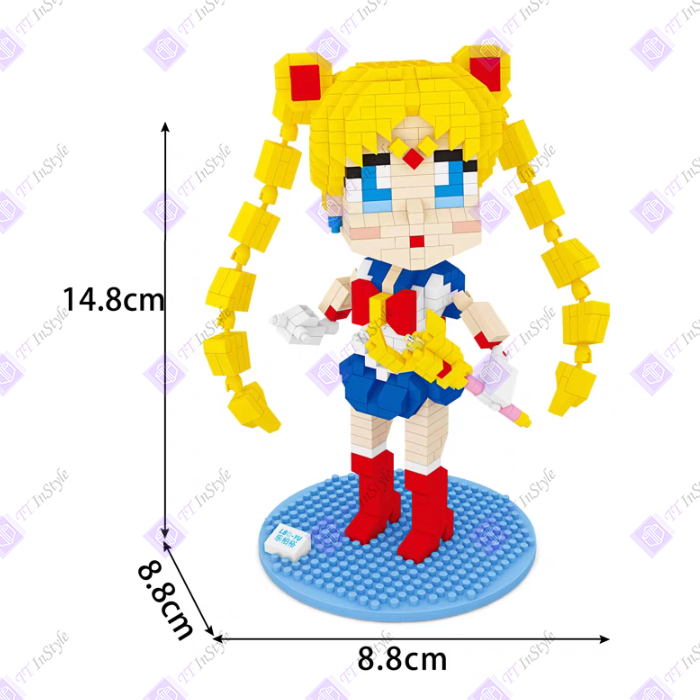 Toy Building Block - Cartoon (Sailor Moon)
