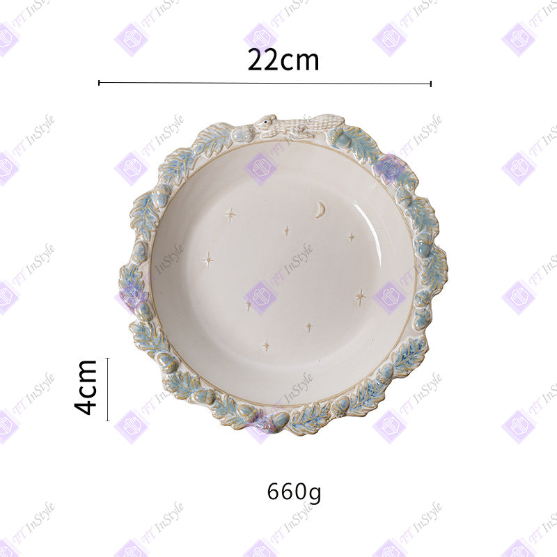 Porcelain - Arty & Cute, Sculpture Plate & Bowl, Kitchen, Dining