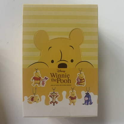 Winnie the Pooh egg attack keychain series set