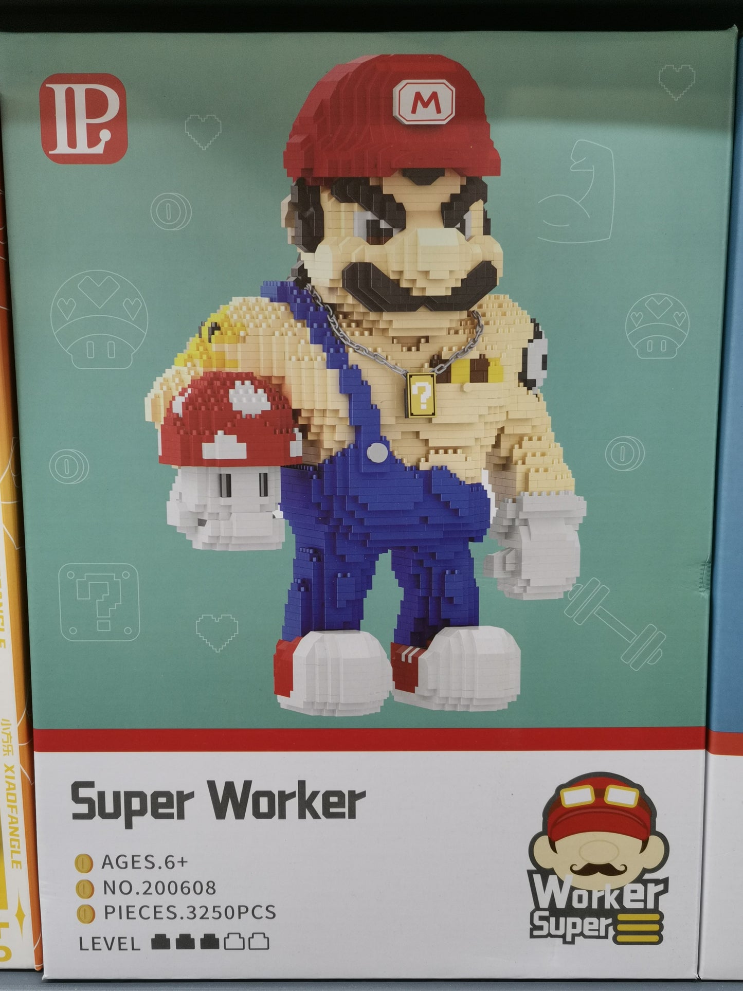 Mario blocks educational boys and girls