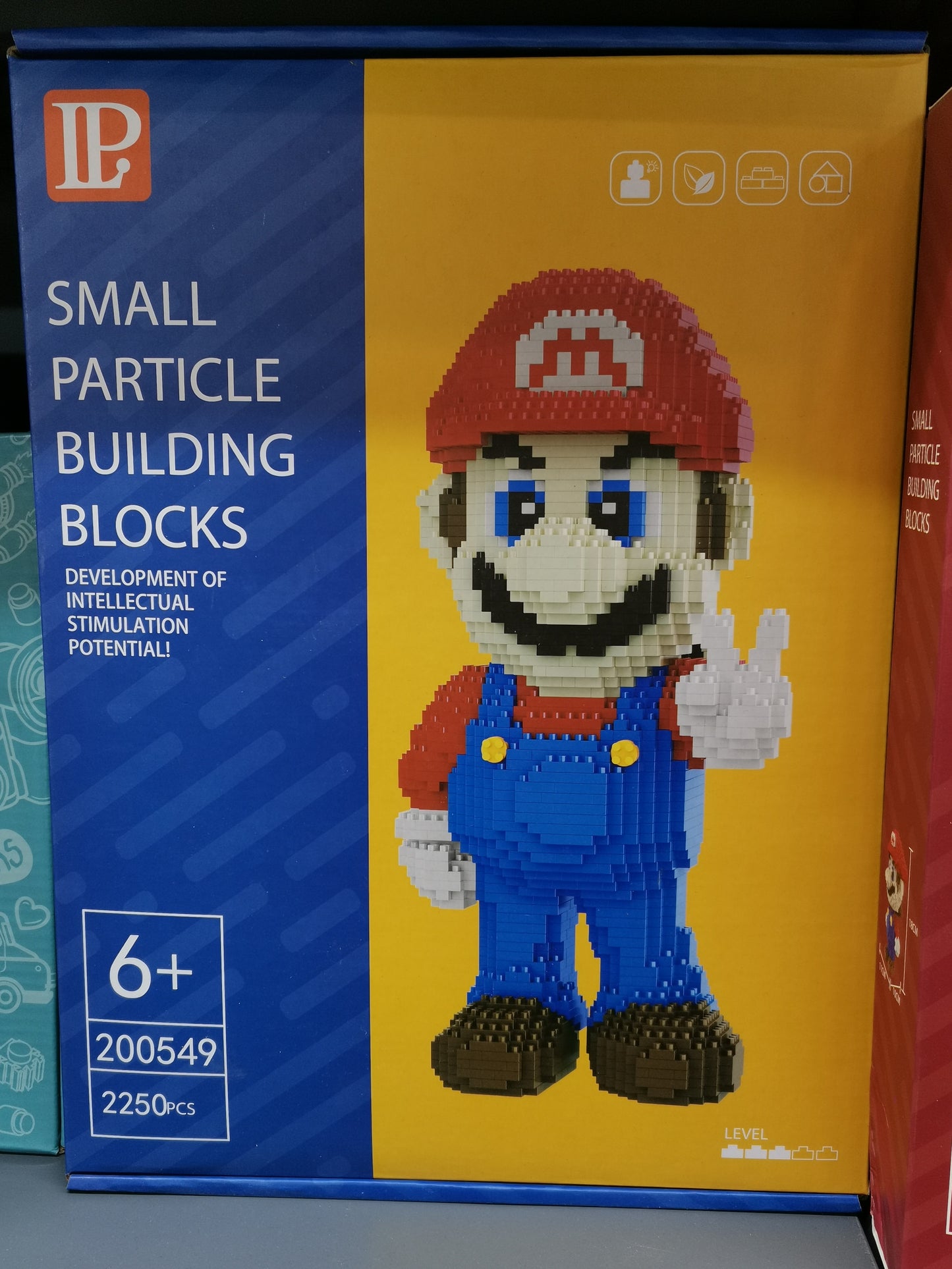 Mario blocks educational boys and girls