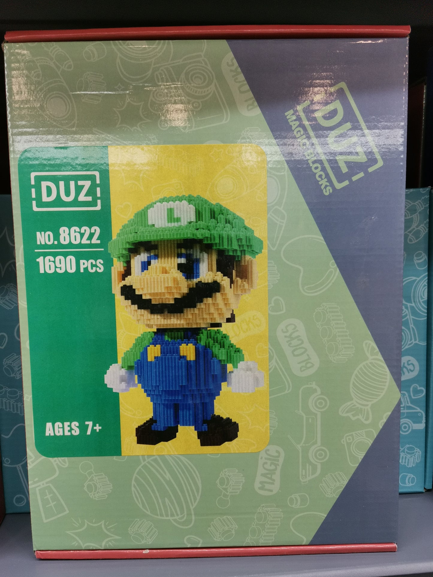 Mario blocks educational boys and girls