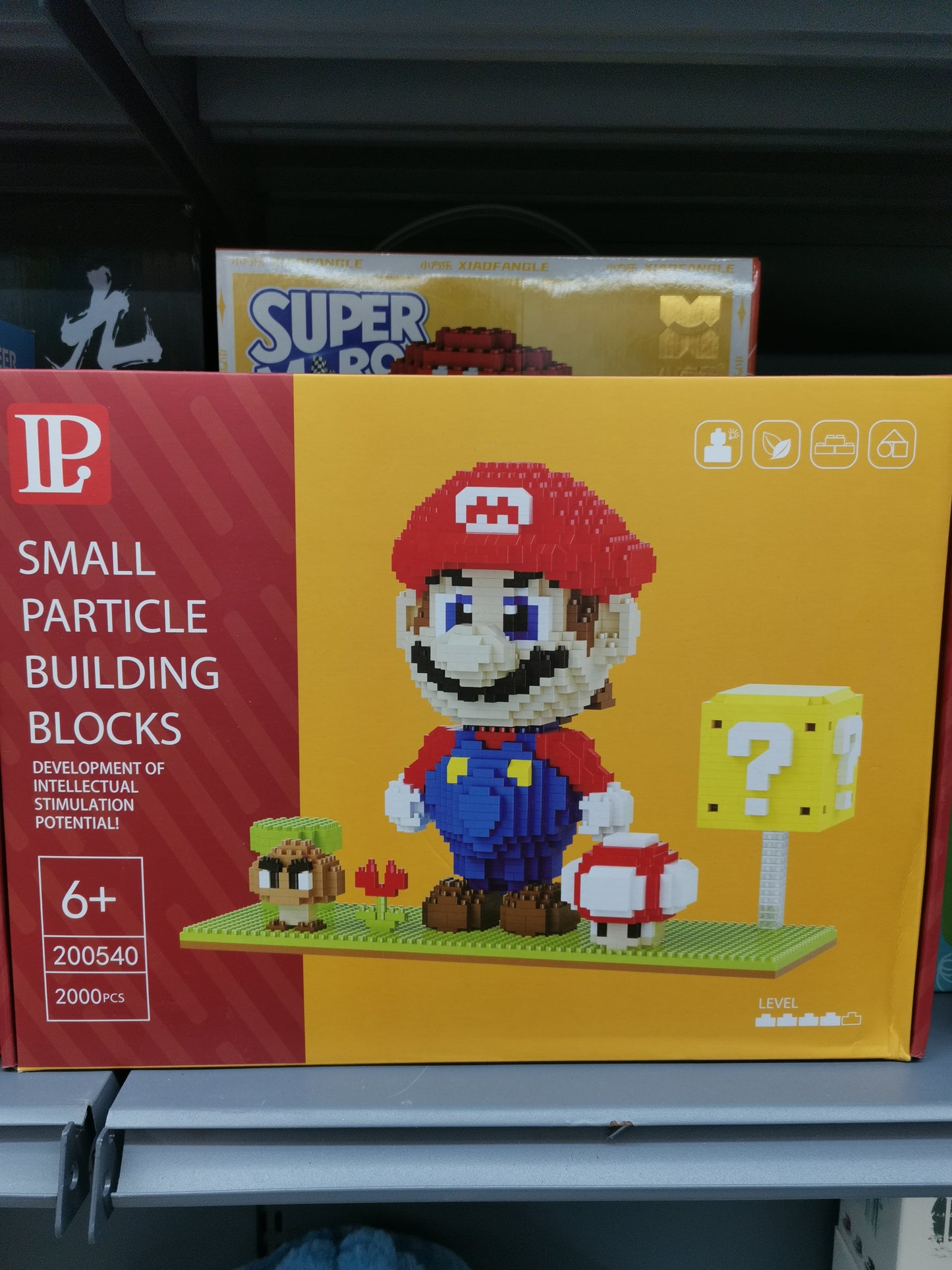 Mario blocks educational boys and girls