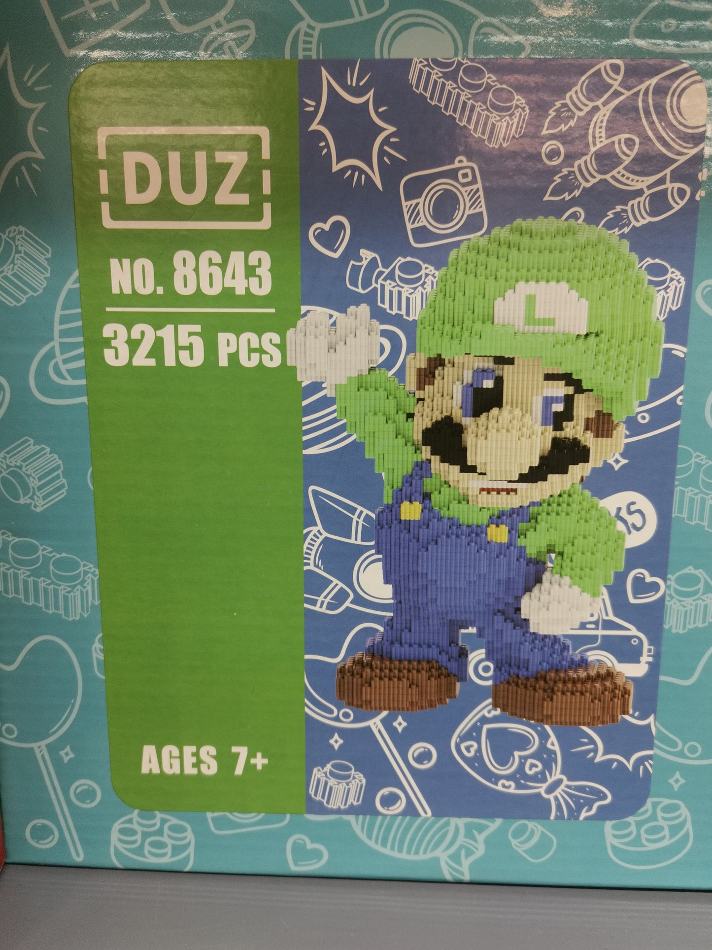 Mario blocks educational boys and girls
