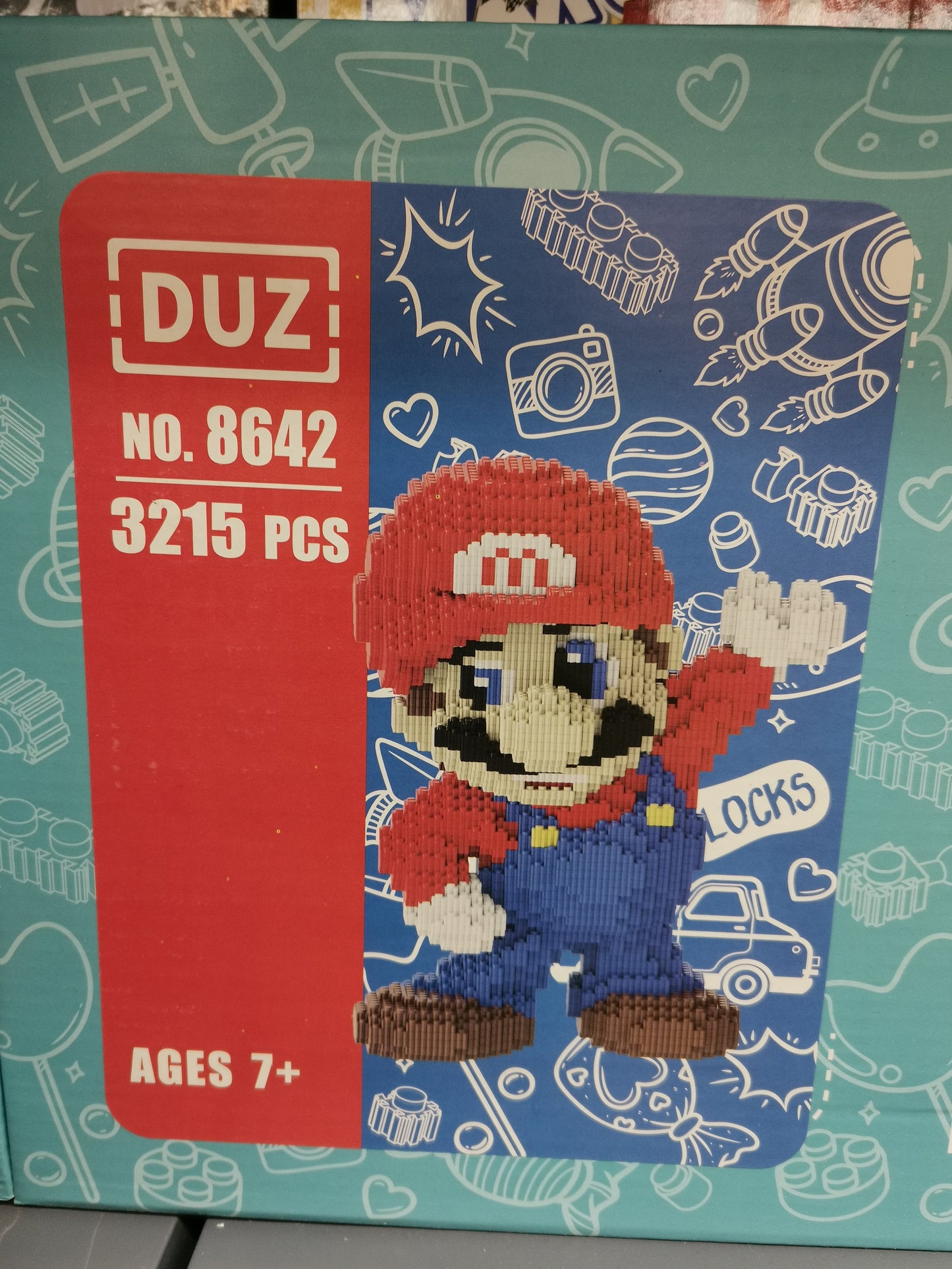 Mario blocks educational boys and girls