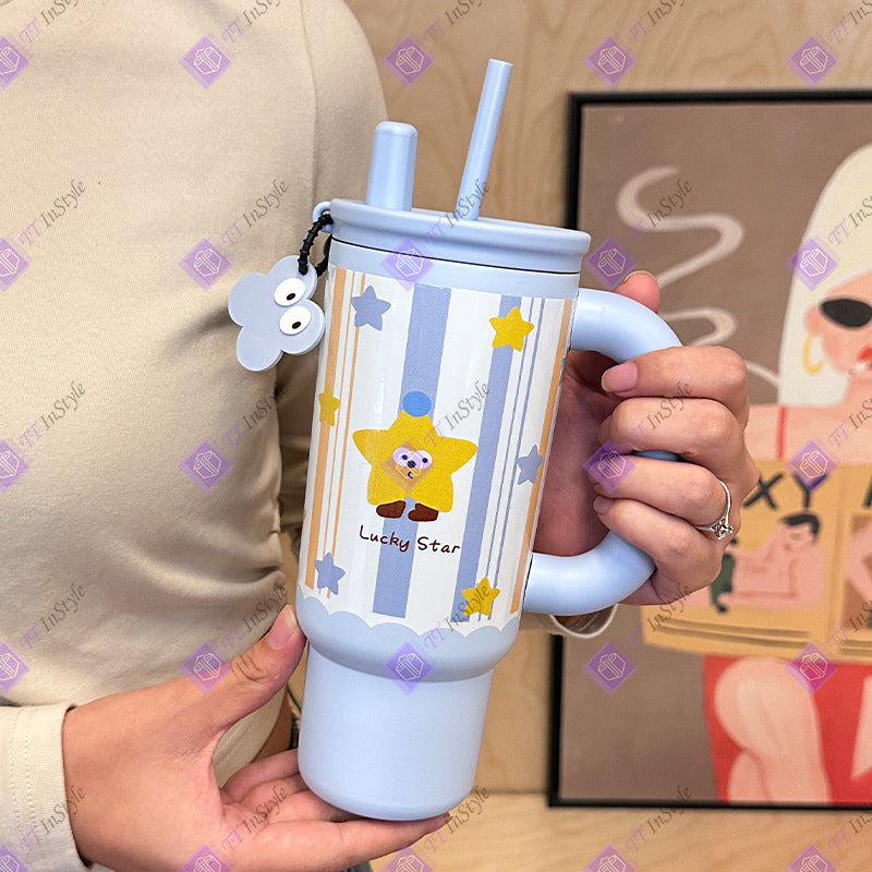 Water Bottle - Tumblers (700ml, Stainless, plain color or cartoon)