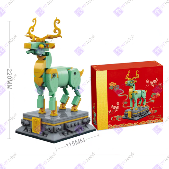 Toy Building Block - Festive & Totem