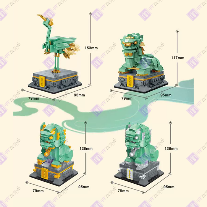 Toy Building Block - Festive & Totem
