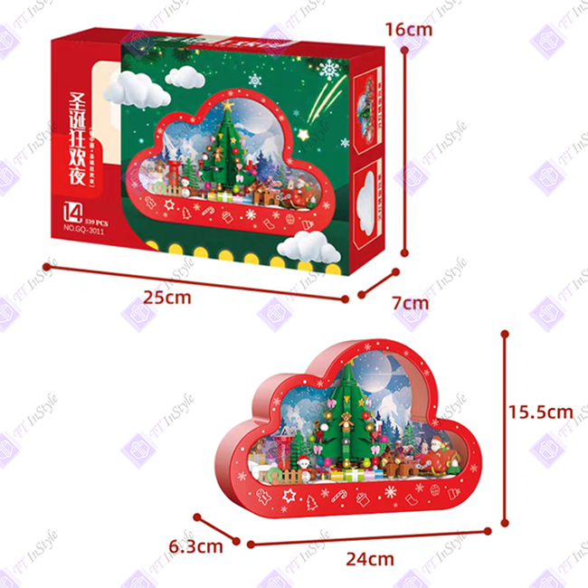Toy Building Block - Christmas Eve Light