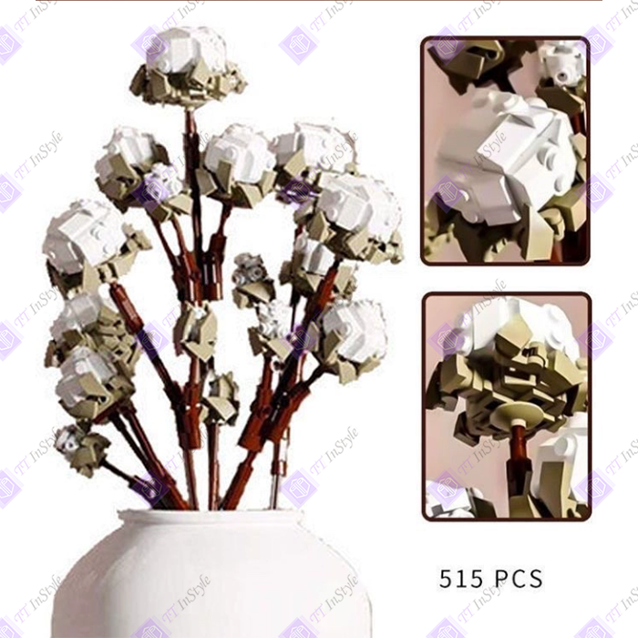Toy Building Block - Flower (Cotton Flower)