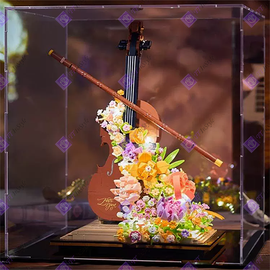 Toy Building BLock - Flower & Cello