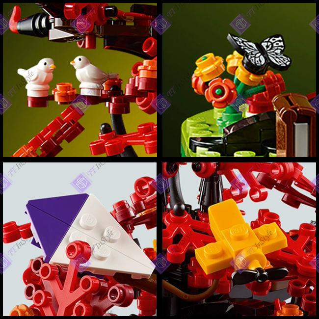 Toy Building Block - Flower (Family Tree)
