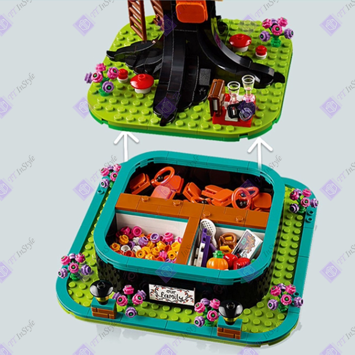 Toy Building Block - Flower (Family Tree)