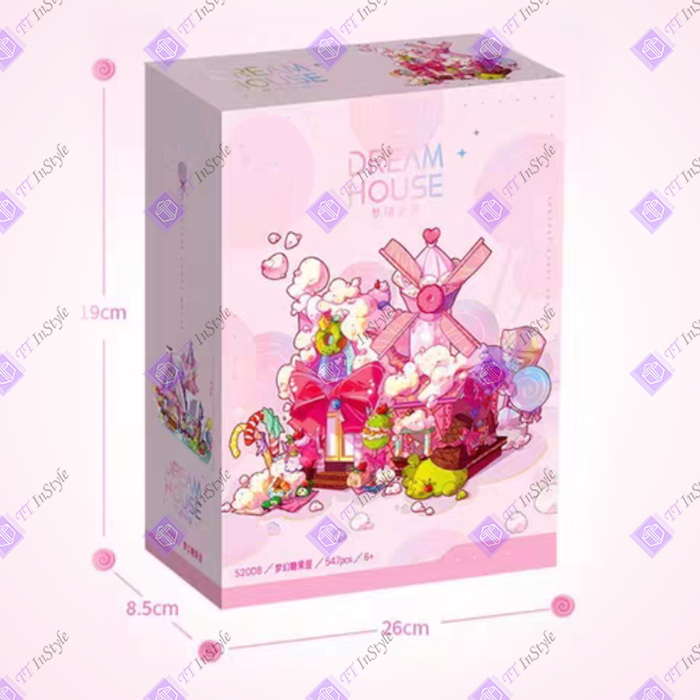 Toy Building Block - Dream House (Candy)