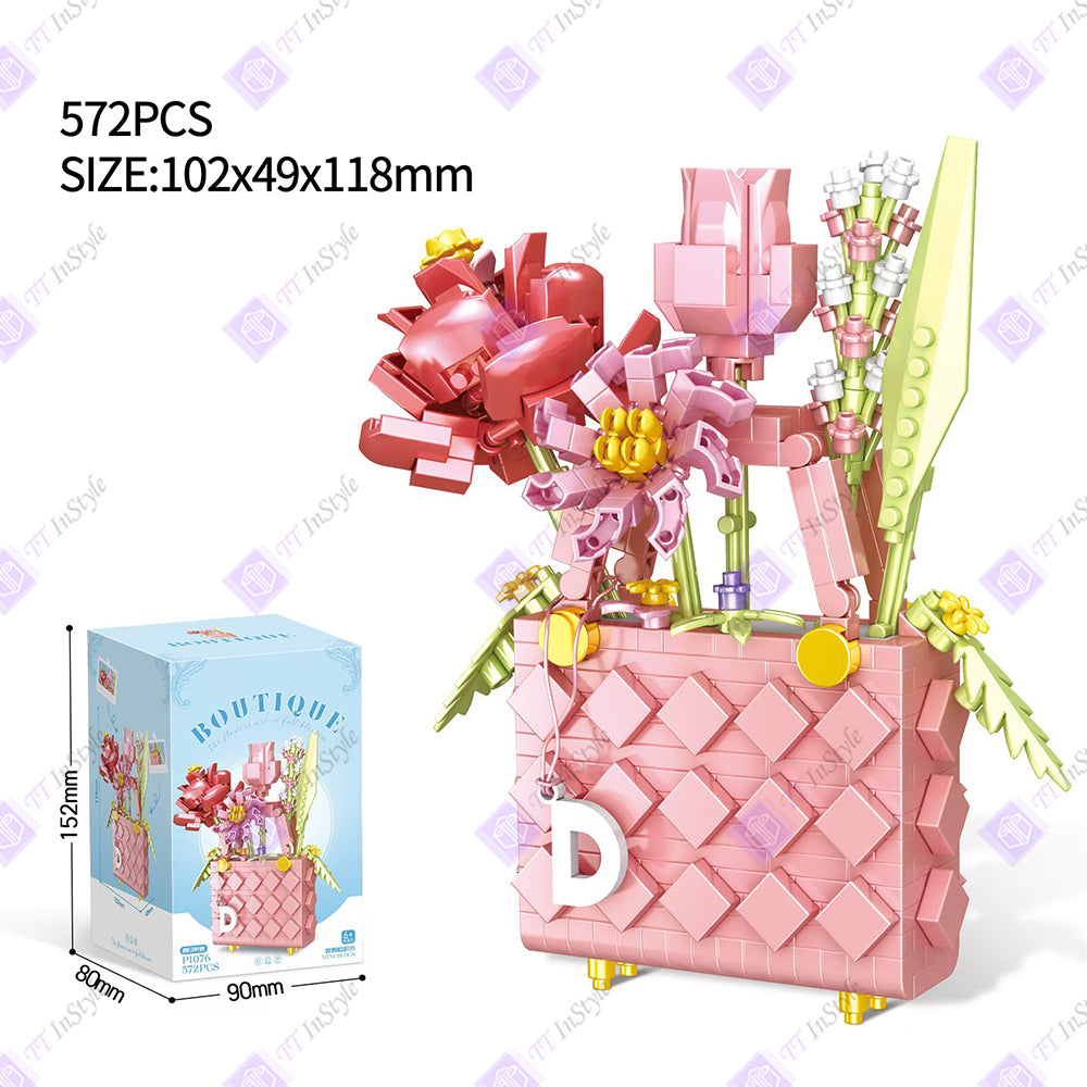 Toy Building Block - Flower Boxes