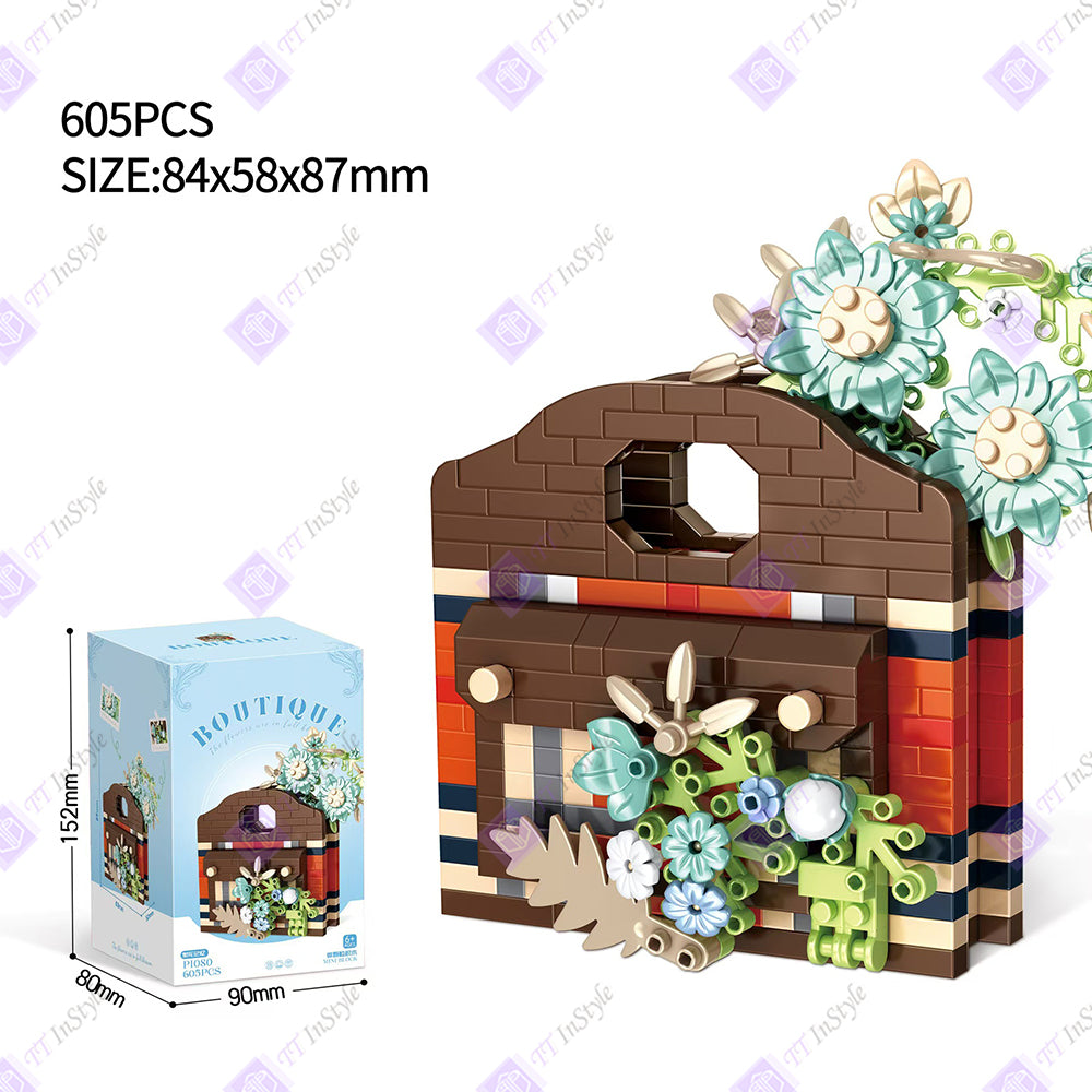 Toy Building Block - Flower Boxes