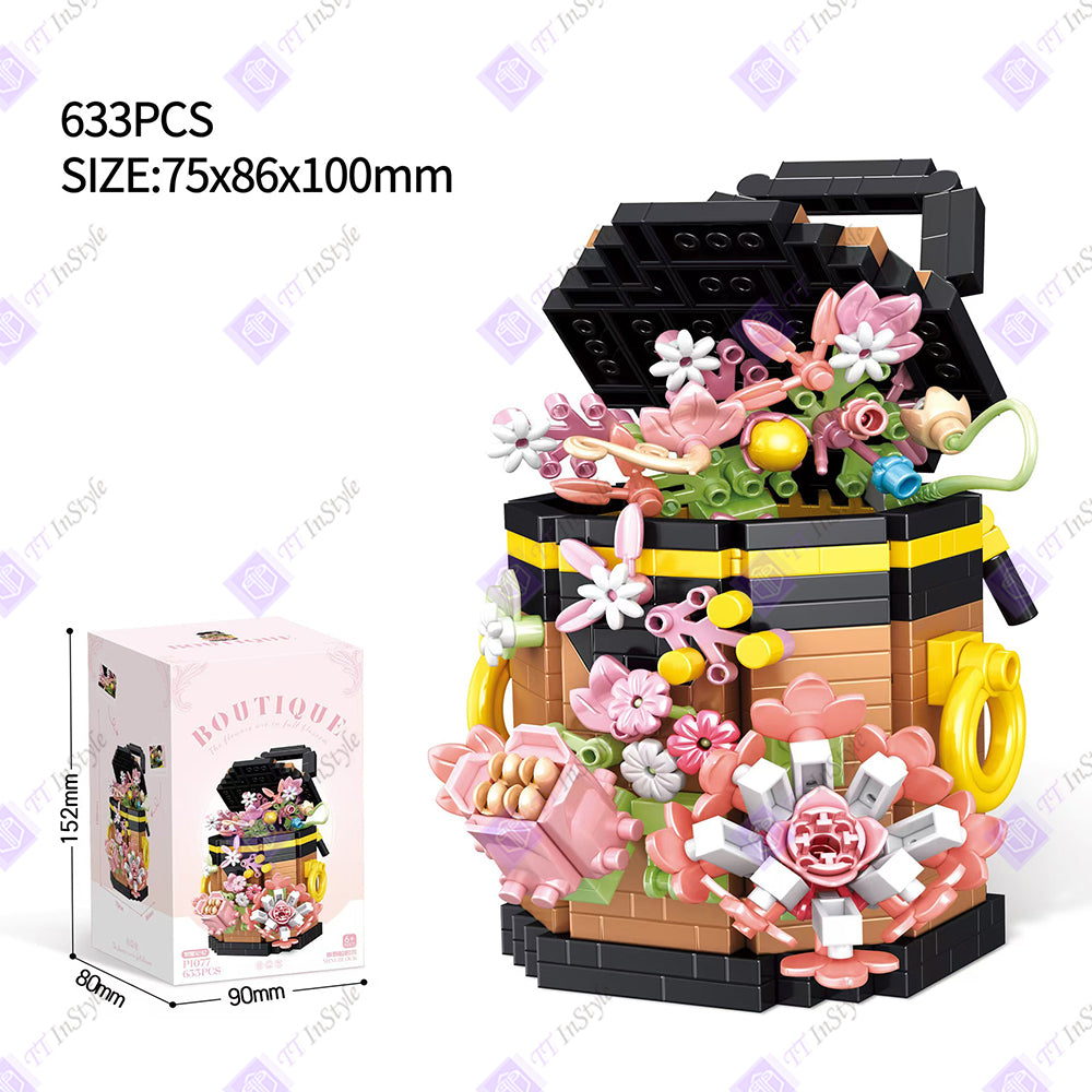 Toy Building Block - Flower Boxes