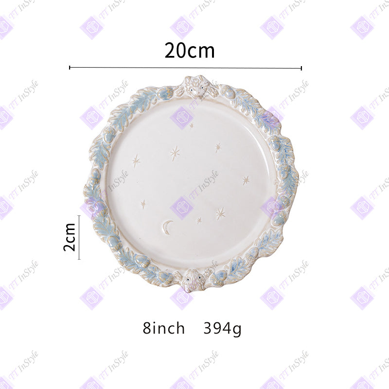 Porcelain - Arty & Cute, Sculpture Plate & Bowl, Kitchen, Dining