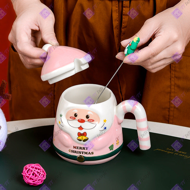 Porcelain - Mugs (Santa & Tree)