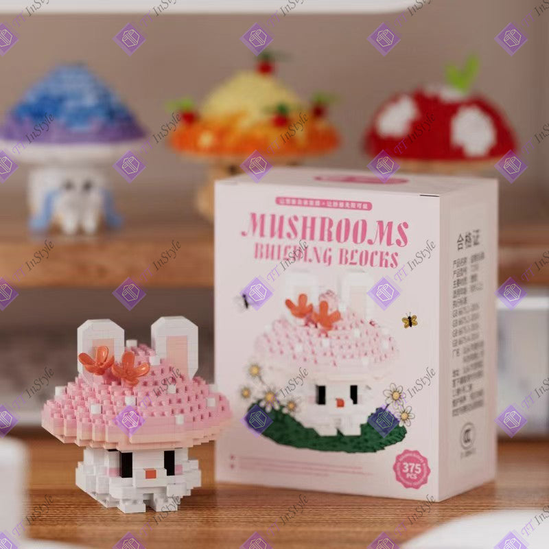 Toy Building Block - Mushroom