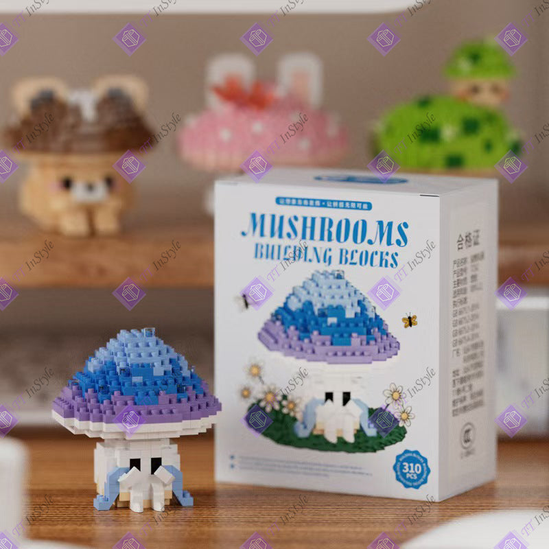 Toy Building Block - Mushroom