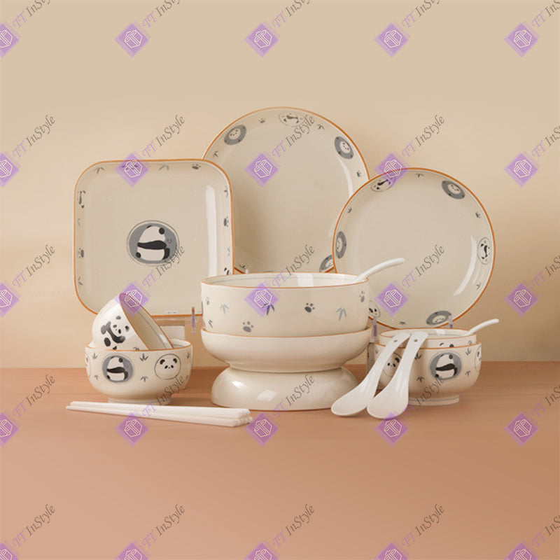 Porcelain - Kitchen, Dining, Panda Theme