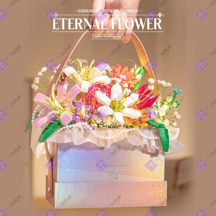 Toy Building Block - Flower Boxes