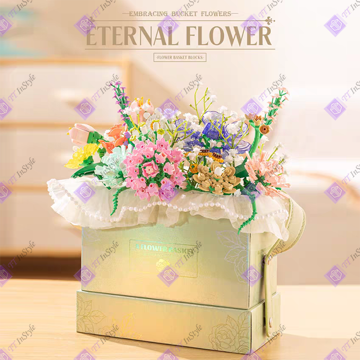 Toy Building Block - Flower Boxes
