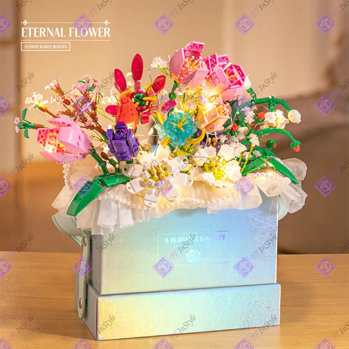 Toy Building Block - Flower Boxes