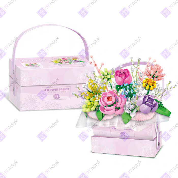 Toy Building Block - Flower Boxes