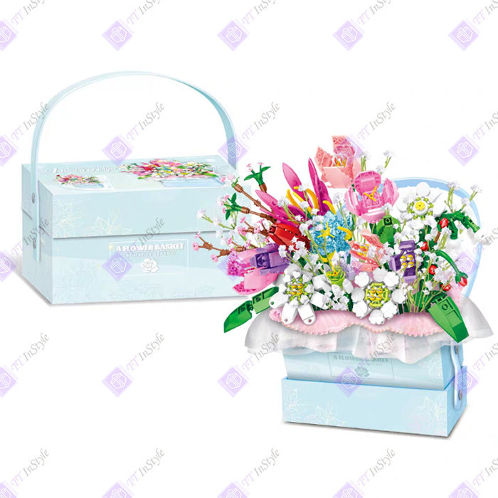 Toy Building Block - Flower Boxes