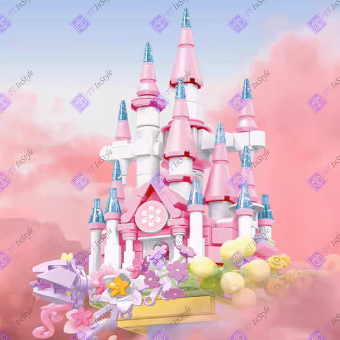 Toy Building Block - Flower (Wonderland Castle)