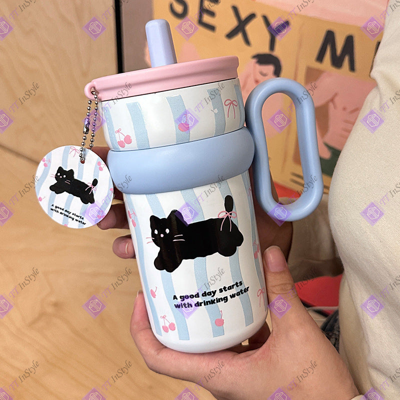 Water Bottle - Arty Tumbler (Macaroon color collection, Stainless)