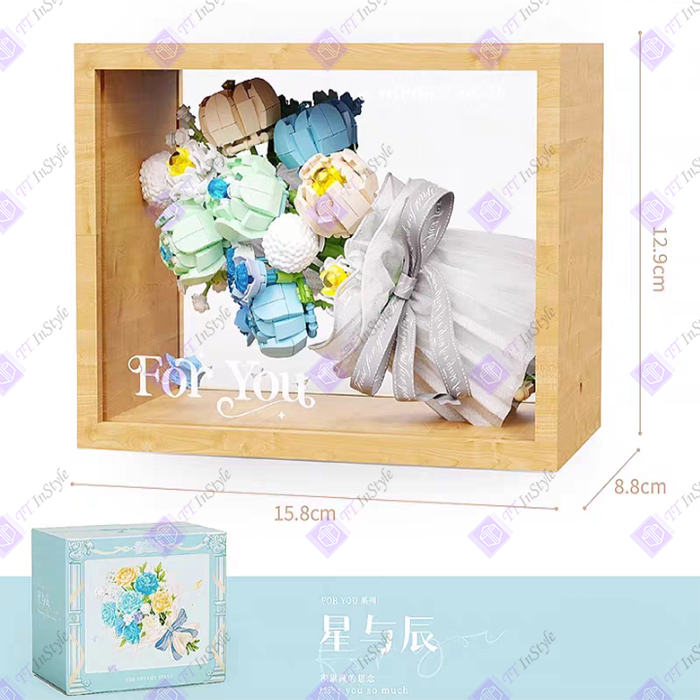 Toy Building Block - Flowers Bouquets